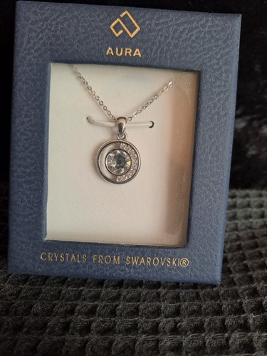 Aura necklace crystals - aura,