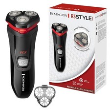 Remington R3 Electric Shaver Corded Dry Rotary Razor + Trimmer & Stubble Guard