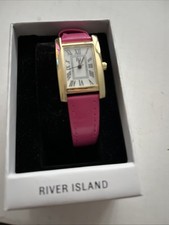 Ladies River Island PINK CROC