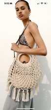 ZARA Macrame  Shopper shoulder