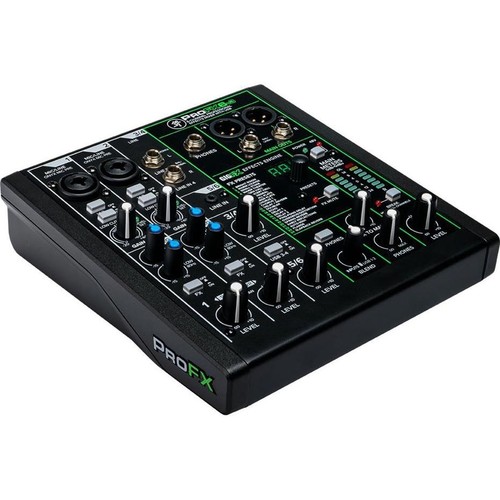 Mackie profx6v3 used channel - profx6v3, 6-channel