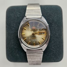 Vintage ORIENT tristar 3 star AAA crystal KE 469LY6 70 Japan Men Automatic watch