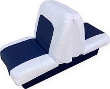 Boat Seat Cover Skin Replacements: Blue, Red... Vinyl Upholstery for Bench Seats