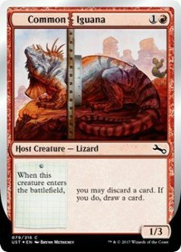 Common iguana unstable - unstable, mtg
