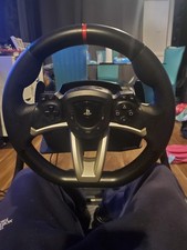 PS5 Steering Wheel and Foot Pedals Set, Used 