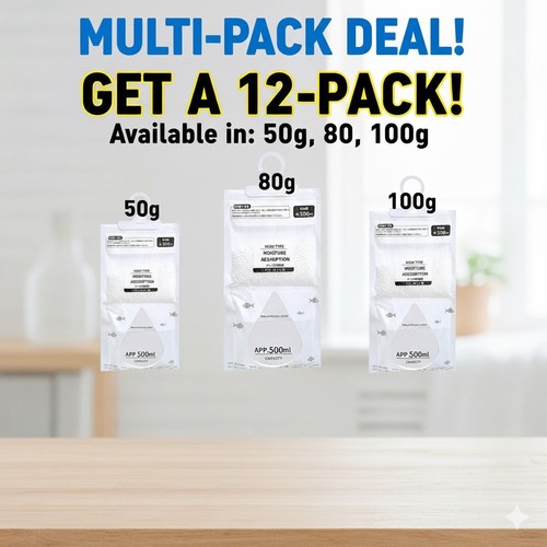 Dehumidifier bags pack - dehumidifier, 12