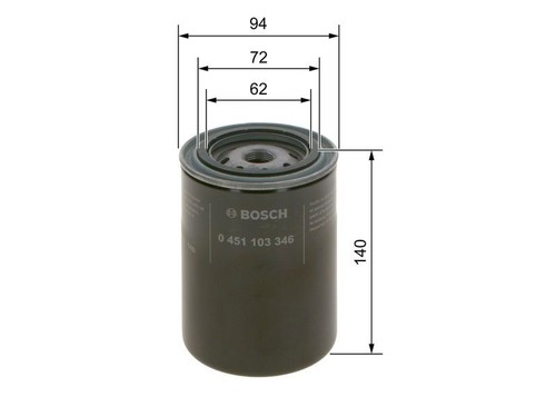 Oil filter fits - audi, b5