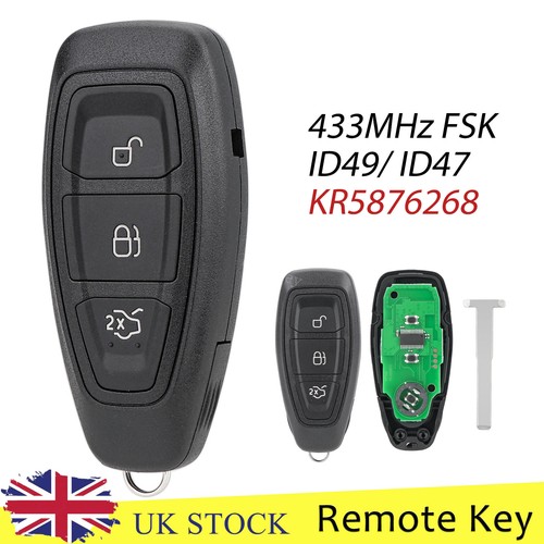 Button 433mhz remote key fob - 3,
