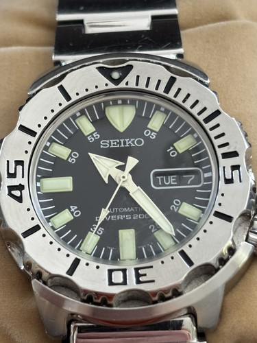 Seiko 7s26 0350 skx779 black - seiko,