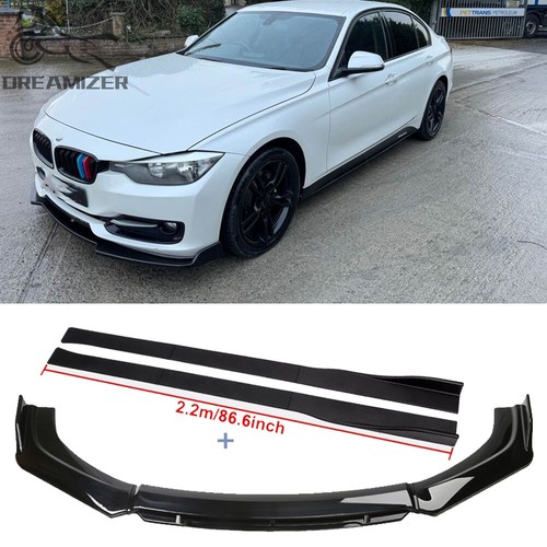 Front bumper lip spoiler - front,