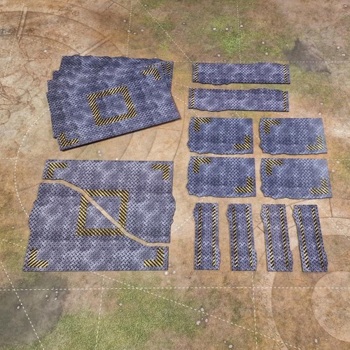 Industrial printed area - industrial,