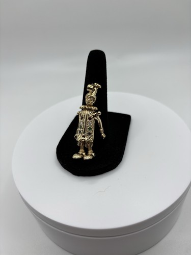 9ct gold multi stone ragdoll - stone,