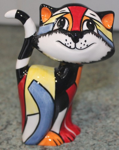 Lorna bailey slinky the cat - "slinky,