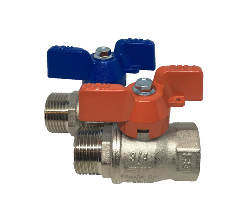 Brass ball valve full - brass,