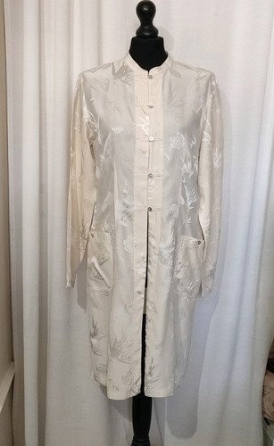 Vintage 90s jacquard 100 - vintage, silk