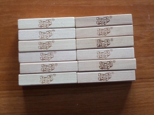 Spare jenga blocks - spare, (plain-