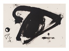 Antoni Tàpies, Lithograph, Signed and Numbered.