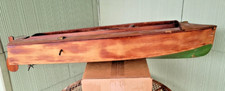 BOUCHER Mahagony Boat 1918-1924 33 Inch Live Steam