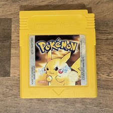 Pokemon: Yellow Version Nintendo Gameboy Game Cartridge Cart Only Working Save