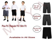 Boys School Shorts    Plus /