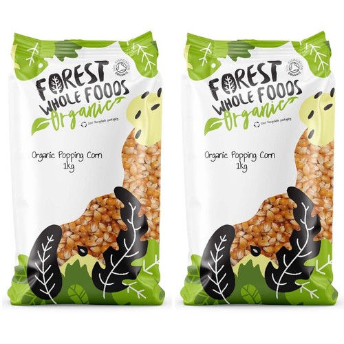 Organic popping corn - organic,
