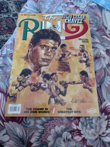 Boxing magazine ring - magazine,