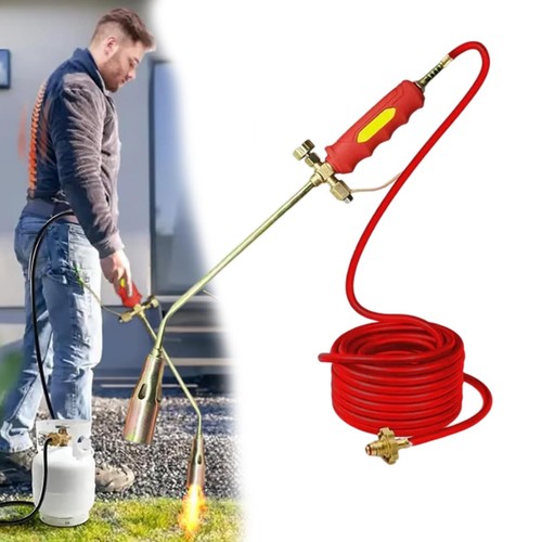 Propane torch weeding - propane,