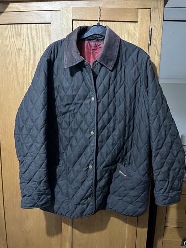 Ladies quilted barbour jacket - quilted,