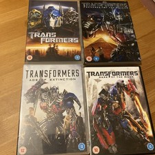Transformers 1-4 Dvd Sci-fi 4-Film Movies Bundle Set Megan Fox Mark Wahlberg
