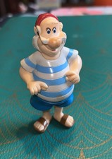 Vintage Disney Park Exclusive Mr. Smee 3" Toy Figure Cake Topper Rare Peter Pan
