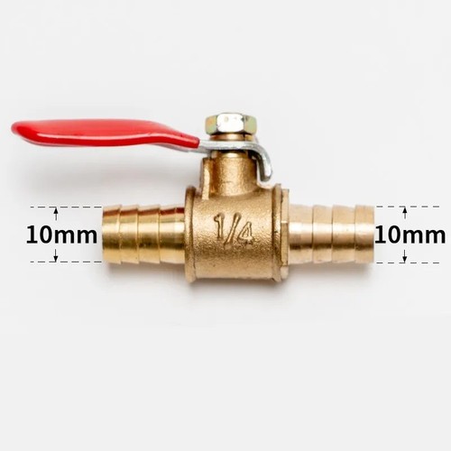 12mm brass hose barb ball - barb,