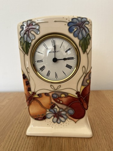Moorcroft clock - moorcroft,