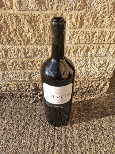 Large litre empty rioja red - 5,