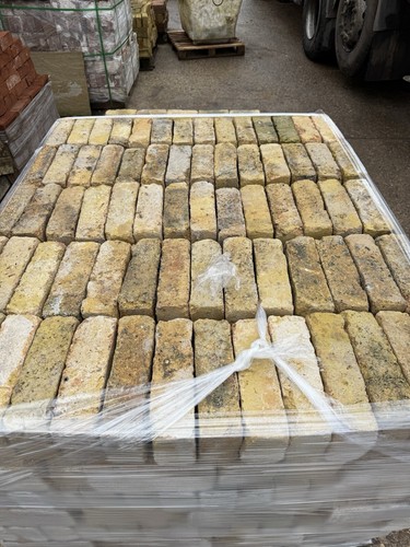 Reclaimed yellow stock - reclaimed, bricks