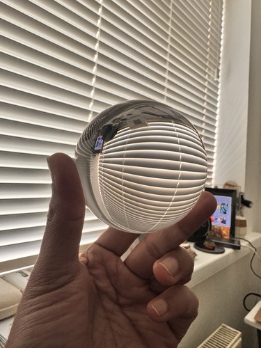 Clear crystal ball 100mm with - crystal,