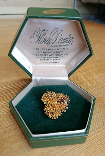 Flora danica gold vermeil - flora,