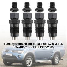 4x Fuel Injectors MD196607 Fit Mitsubishi L200 L400 Pick Up Diesel 105148-1311 Y