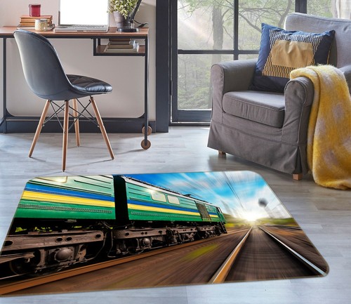 Green train zhub043 - 3d,