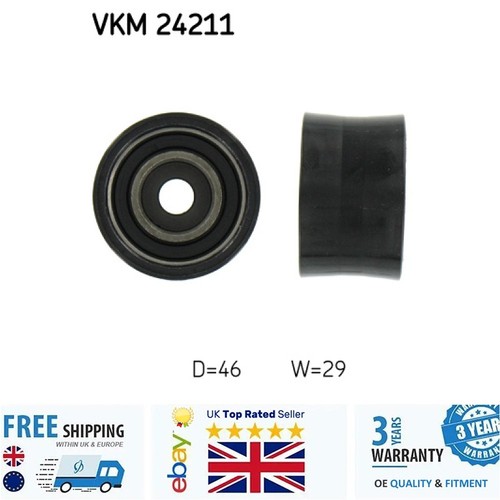Timing belt deflection guide - belt,