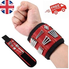Magnetic Wristband Toolkit Wrist Screw Storage Bracelet Holder Belts Band ToolUK
