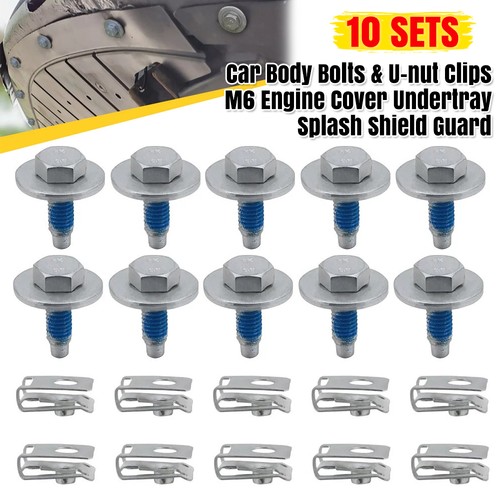 Car body bolts - u-nut, clips