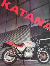 SUZUKI GS650 GX KATANA - ORIGINAL 1981 4 PAGE ROAD TEST