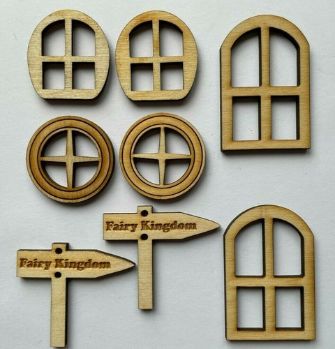 Fairy door accessories 6x - fairy,