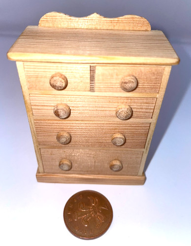 Dolls house chest - dolls,