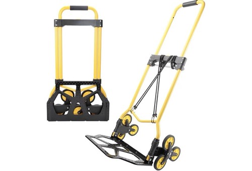 Alloy steel folding - trolley, on