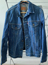 LEVI'S Denim Jacket Small Blue