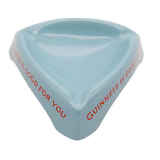 Vintage Guinness Arklow Pottery Ashtray, Rare Guinness is Good For You Ashtray
