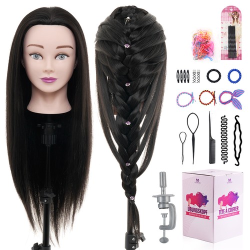 Inch real human hair - 50%,