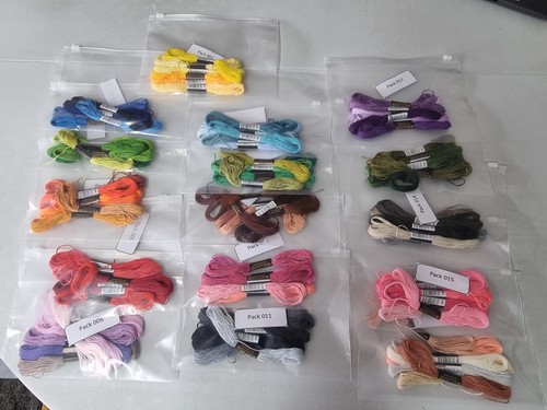 Embroidery thread pack - embroidery, x