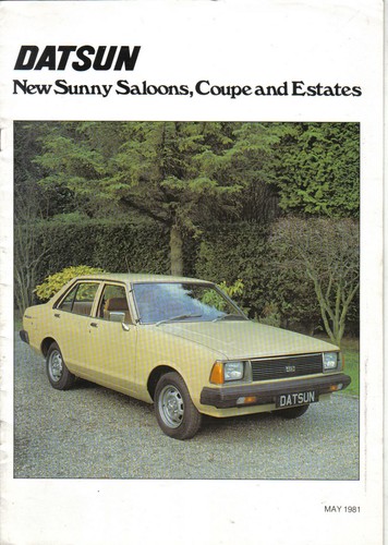 Datsun nissan new sunny - datsun,